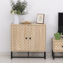 Two Doors Storage Sideboard Cabinet by Lavishway | Sideboards-44814