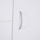 4 Drawers 2 Doors Cupboard in White by Lavishway | Bedroom-39101