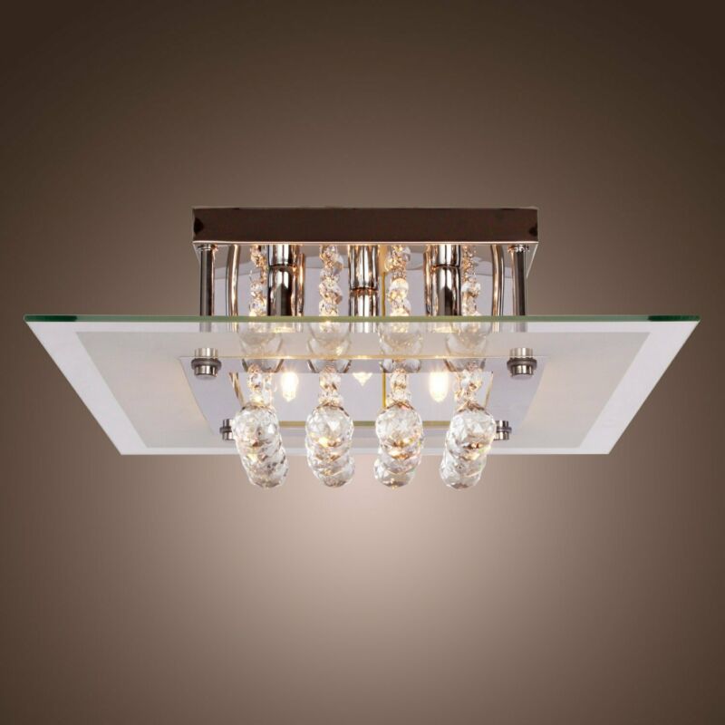 Crystal Light Ceiling Chandelier by Lavishway | Pendant Lighting-42470