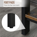 Industrial-Style 4 Shelf Bookcase by Lavishway | Book Shelves and Cabinets-44703