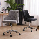 Adjustable Swivel Velvet Chair by Lavishway | Velvet Chairs-39280