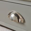 Basket Style Wooden Grey Chest of Drawers by Lavishway | Chest Of Drawers-43459