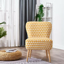 Upholstered Occasional Accent Fabric Chair by Lavishway | Bedroom Chairs-38569