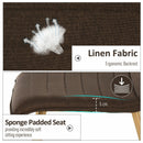 Upholstered Armless Dining Chair Set of 2 by Lavishway | Dining Chairs-43703