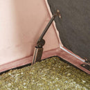 Buttoned Velvet Storage Bench - Pink by Lavishway | Benches & Storage Benches-43546