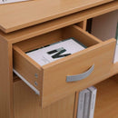 Adjustable Office Desk in Brown by Lavishway | Desks-43307