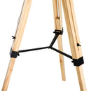 Classic Wooden Tripod Adjustable Floor Lamp by Lavishway | Floor Lamps-42481
