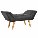 Deluxe Dark Grey Tufted Seat Chaise Lounge by Lavishway | Chaise Lounges-44277