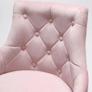 Adjustable Swivel Velvet Chair by Lavishway | Velvet Chairs-39297