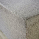 Linen Fabric Grey Foldable Storage Box by Lavishway | Benches & Storage Benches-38622