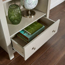 Set of Grey Oak Living Room Furniture by Lavishway | Book Shelves and Cabinets-42944