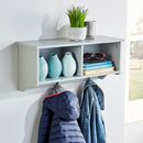Wall Mounted Storage Coat Hook Rack by Lavishway | Hall Trees-38863
