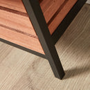 Red Brown Wooden 2 Over 2 Chest Of Drawers by Lavishway | Chest Of Drawers-43380