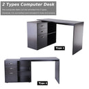 Multifunctional Filling Cabinet Table Desk by Lavishway | Desk Pedestals-44546