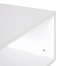 White 2-tier shelves Coffee & End Side Table by Lavishway | Side Tables-38516