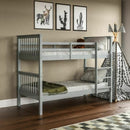 Wood Frame Solid Pine Bunk Bed by Lavishway | Wooden Beds-38970
