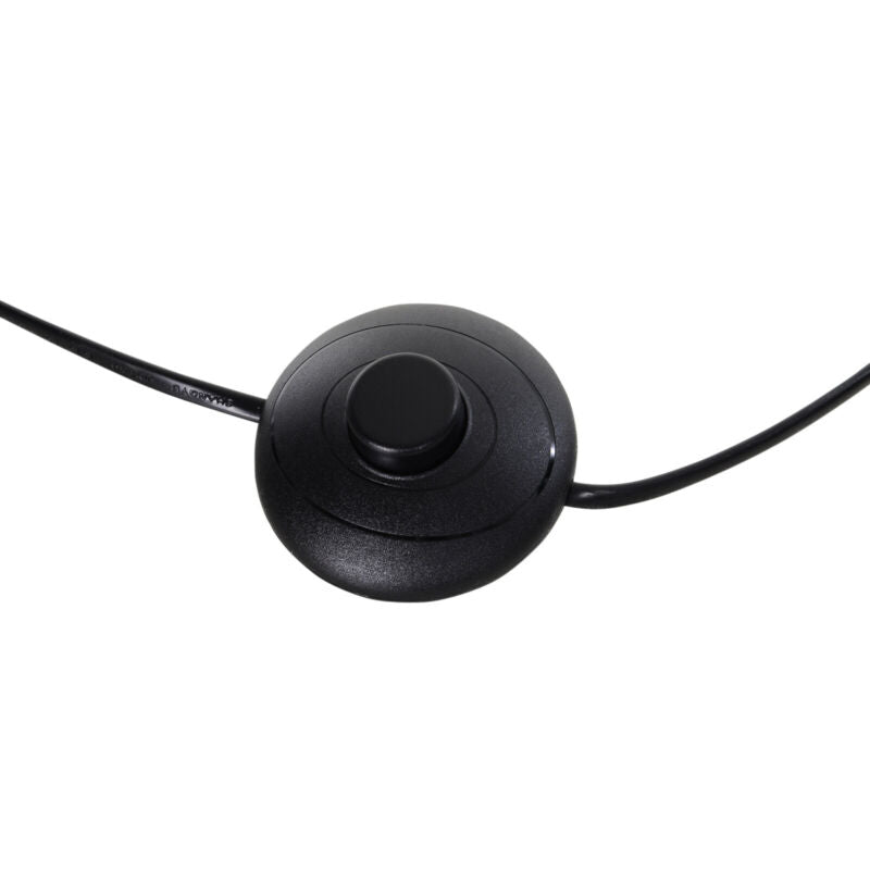 Tall Grey Fabric Shade Floor Lamp by Lavishway | Floor Lamps-42408