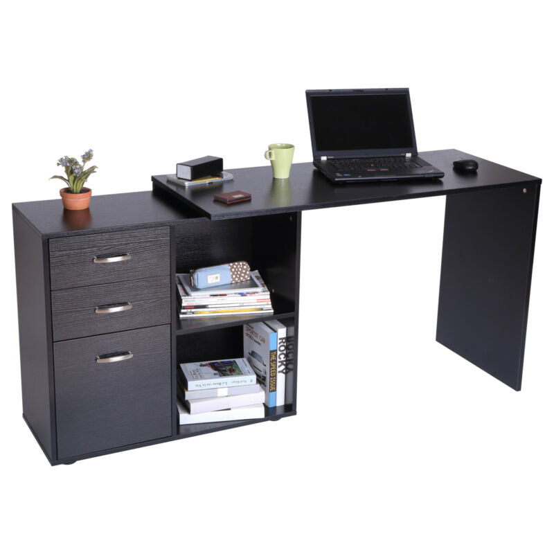 Multifunctional Filling Cabinet Table Desk by Lavishway | Desk Pedestals-44542