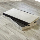 Velvet Fabric Storage Box in Grey by Lavishway | Benches & Storage Benches-38665