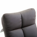 Recliner Brown Footrest Armchair by Lavishway | Recliner Armchairs-39225