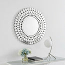 Classic Hallway Decorative Round Wall Mirror by Lavishway | Wall Mirrors-38884