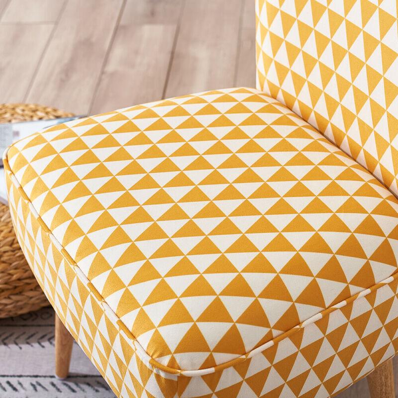 Upholstered Occasional Accent Fabric Chair by Lavishway | Bedroom Chairs-38572