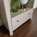 Set of Grey Oak Living Room Furniture by Lavishway | Book Shelves and Cabinets-42942