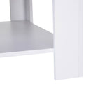 2 Tier Cement Grey Top Square Coffee Table by Lavishway | Coffee Tables-42527