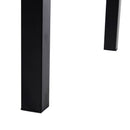 Compact Grey Dining Table Set With 4 Chairs by Lavishway | Dining Table Set-43605