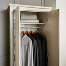 Oak Finish Bedroom Set in Grey by Lavishway | Chest Of Drawers-39441