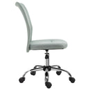 5-Wheeler Height Adjustable Chair in Grey by Lavishway | Mesh Chairs-42736