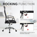 Executive Black High Back Office Chair by Lavishway | Mesh Chairs-42862