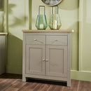 Set of Grey Oak Living Room Furniture by Lavishway | Book Shelves and Cabinets-42968