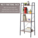 Vintage Wooden 4 Tier Ladder Bookcase by Lavishway | Book Shelves and Cabinets-38484