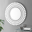 Classic Hallway Decorative Round Wall Mirror by Lavishway | Wall Mirrors-38872