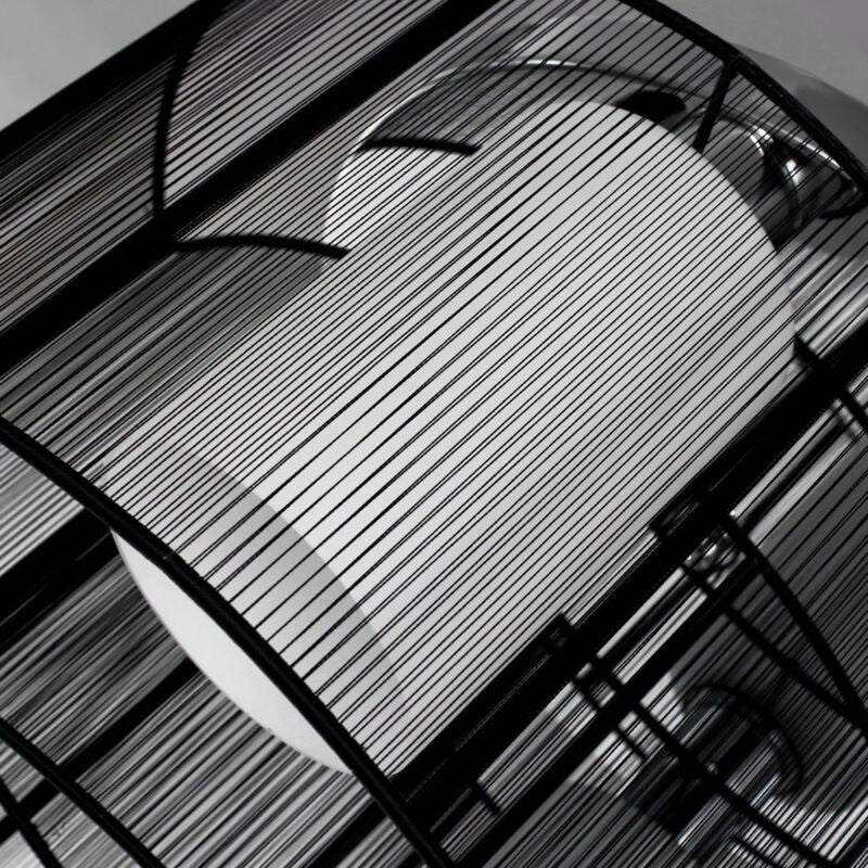 Fabric Chandelier With Chrome Finish by Lavishway | Chandeliers-42701