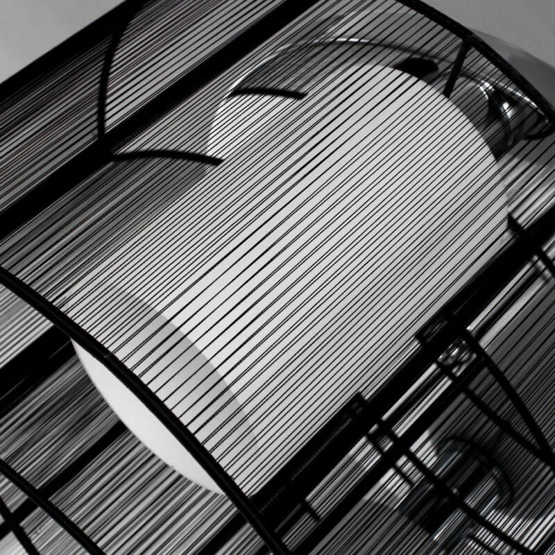 Fabric Chandelier With Chrome Finish by Lavishway | Chandeliers-42702