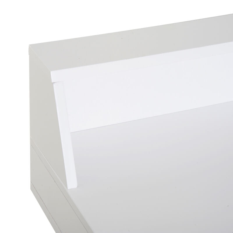 Study Table with Solid Wood Legs in White by Lavishway | Reclaimed Wood Desks-39169