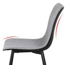 Modern & Upholstered Dining Chair Set of 4 by Lavishway | Dining Chairs-42900