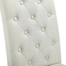 Upholstered Fabric Dining Chair Set of 2 by Lavishway | Dining Chairs-42884