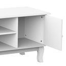Modern Eco friendly Wooden TV Unit in White by Lavishway | TV Units Cabinets-39216