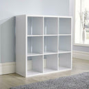 9 Shelves White Bookcase Display Unit by Lavishway | Book Shelves and Cabinets-39125