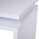 White Storage Coffee & End Side Table by Lavishway | Side Tables-42404