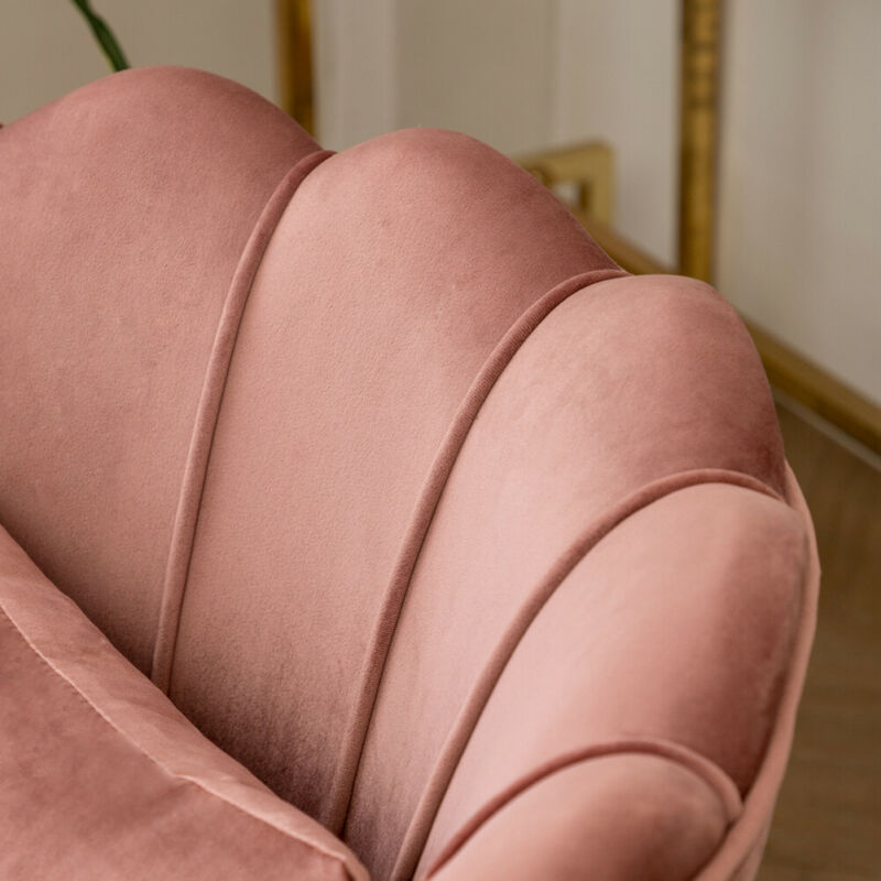 Velvet Tub Chair &  Sofa Couch by Lavishway | Velvet Sofa-41417