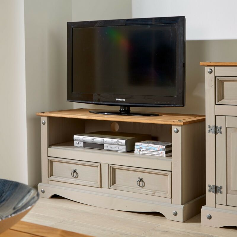 Corona Pine Grey Living Room Furniture by Lavishway | Coffee Tables-43003