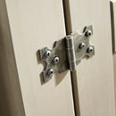 Corona Set of 3 Pine Wood Bedroom Set in Grey by Lavishway | Bedroom-39493