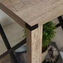 Two-Tier Elegant Side Table in Oak Brown by Lavishway | Side Tables-42588