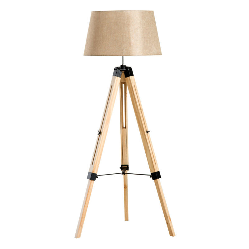 Classic Tripod Wooden Floor Lamp by Lavishway | Floor Lamps-42384