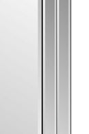 Venetian Silver Double Frame Wall Mirror by Lavishway | Wall Mirrors-41633