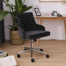 Adjustable Swivel Velvet Chair by Lavishway | Velvet Chairs-39311